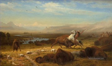 Albert Bierstadt Werke - die letzte der Buffalo Albert Bier